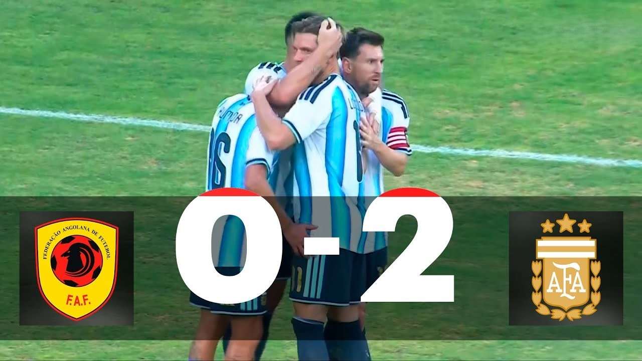 خلاصه بازی آنگولا 0-2 آرژانتین