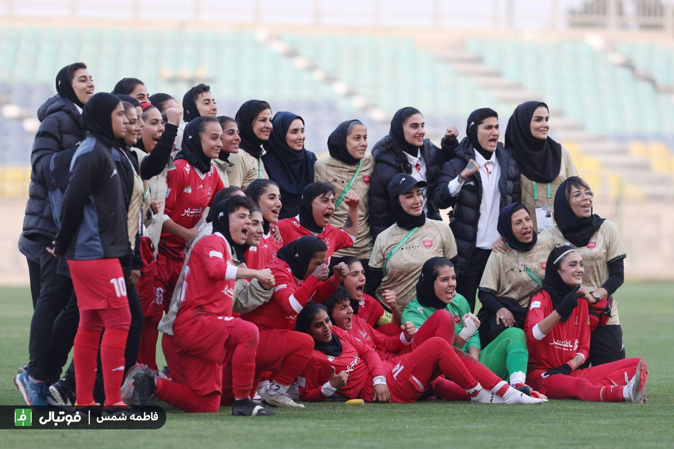 پایان خوش نیم‌فصل برای زنان پرسپولیس