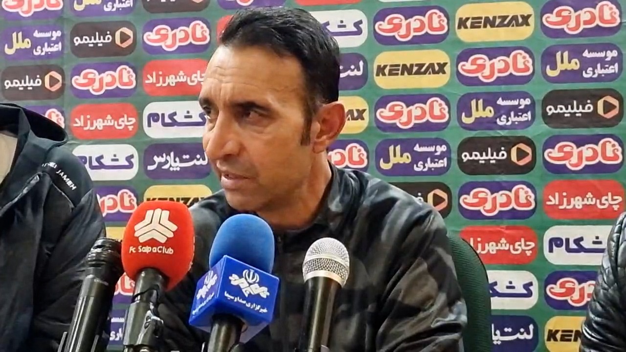 رضا عنایتی سرمربی سایپا: به مساوی فکر هم نمی‌کردیم