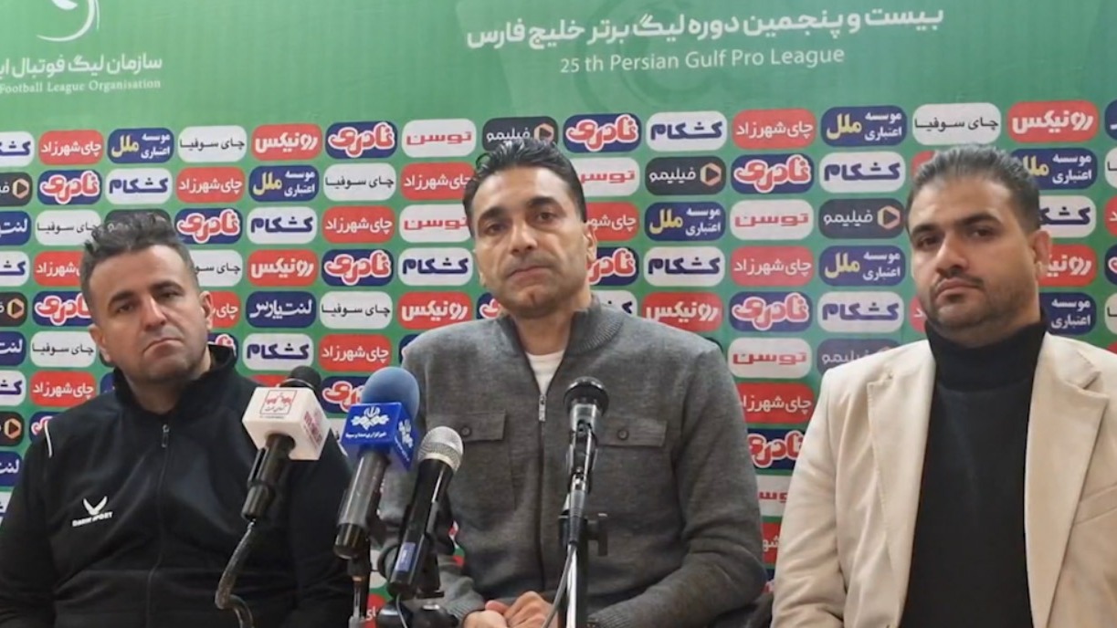 نشست خبری کیانوش رحمتی سرمربی شهرداری نوشهر بعد از بازی با پیکان در جام حذفی