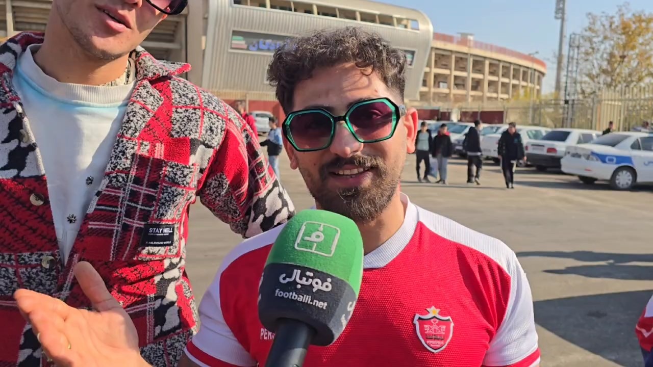کری سنگین هوادار پرسپولیس پیش از دربی برای استقلالی ها