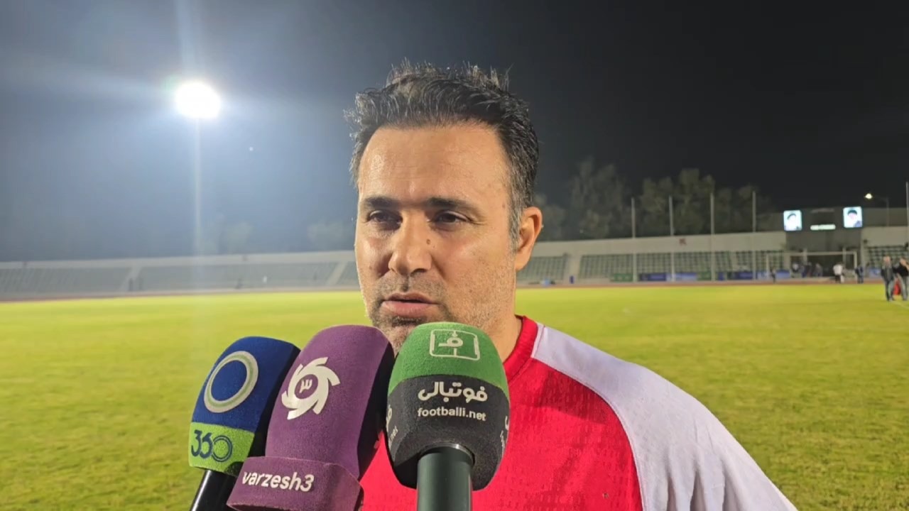 صحبتهای محمد نصرتی در حاشیه رقابت پیش دربی با حضور پیشکسوتان استقلال و پرسپولیس