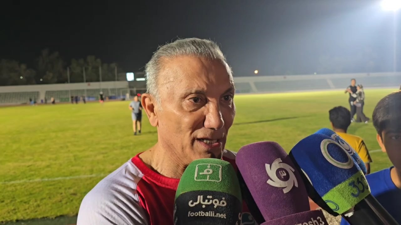 صحبت‌های حمید درخشان در حاشیه رقابت پیش دربی با حضور پیشکسوتان استقلال و پرسپولیس