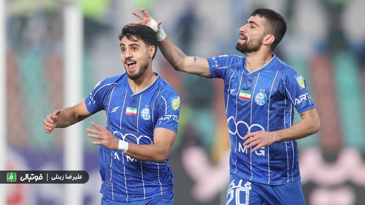 پیش دربی به کام آبی‌ها؛ استقلال با درخشش آدان به استقبال پرسپولیس رفت
