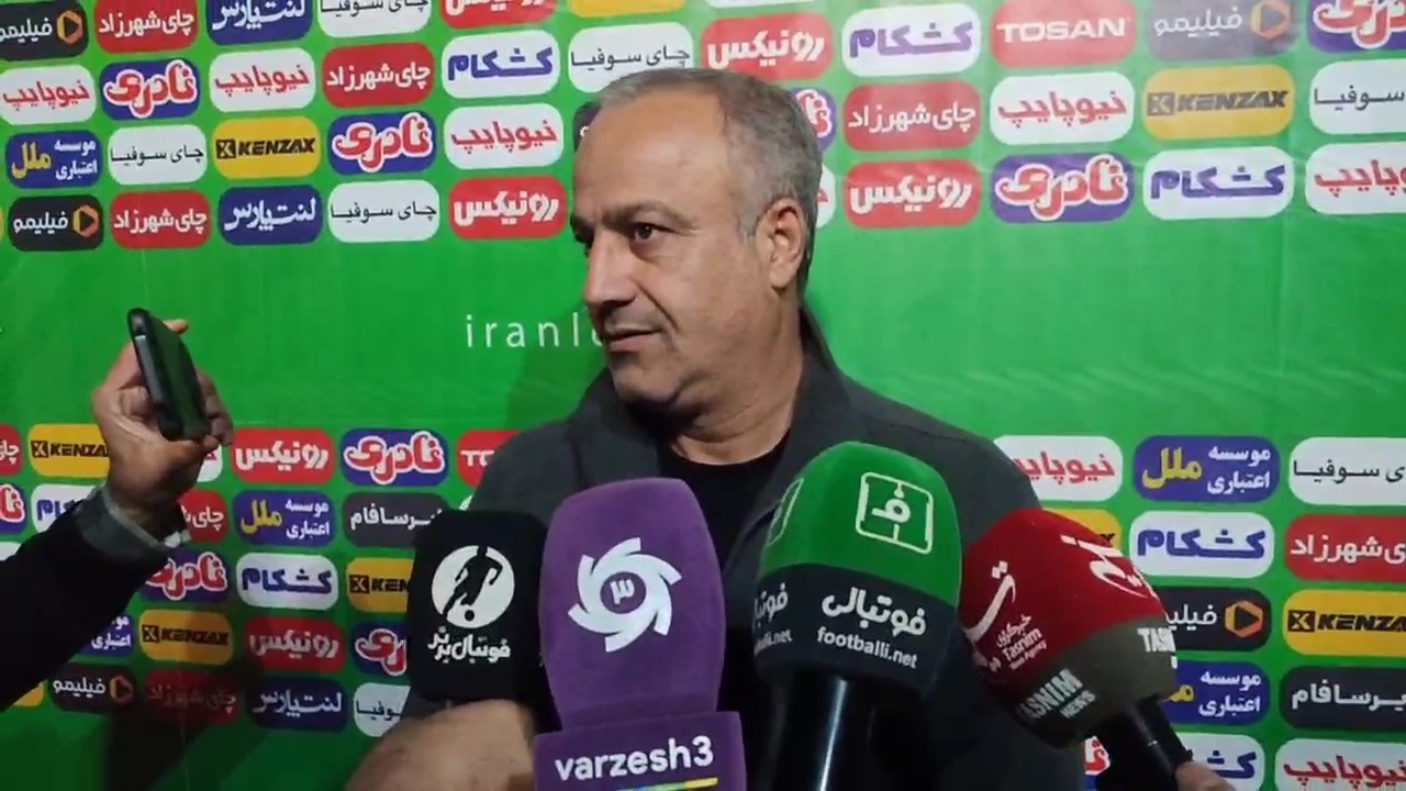 مصاحبه حسین خبیری مدیرعامل خیبر پس از تساوی مقابل شمس آذر