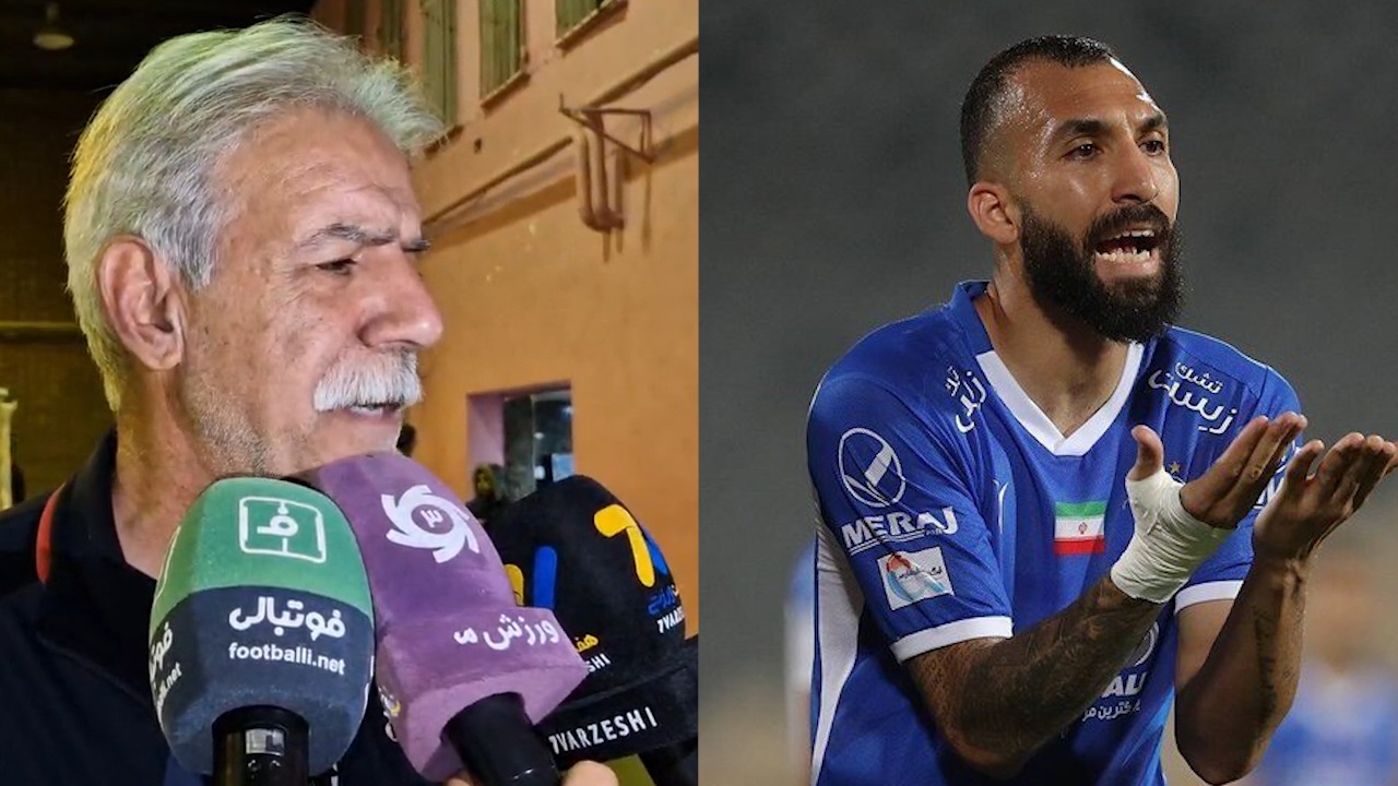 مرتضی فنونی زاده: روزبه چشمی فکر می‌کند کمک داور است