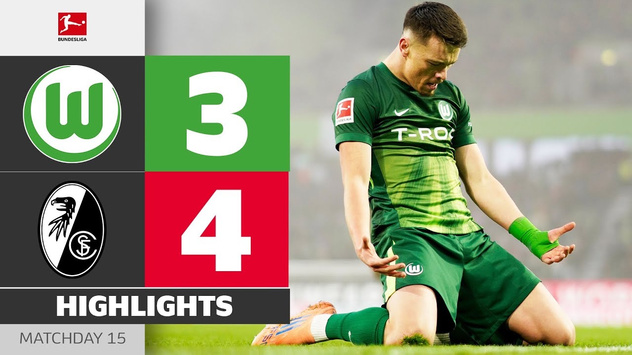 خلاصه بازی وولفسبورگ 3-4 فرایبورگ