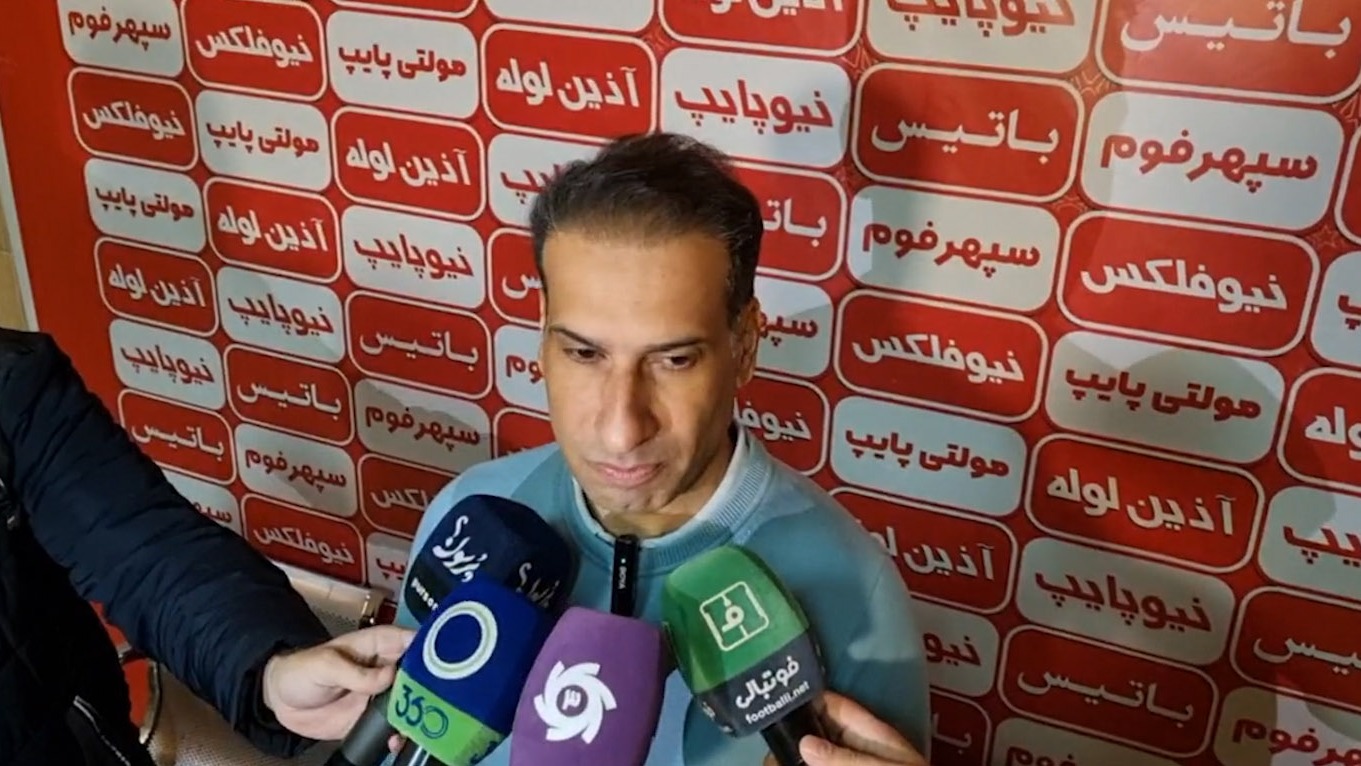 صحبتهای هاشم زاده سرمربی گهر زمین سیرجان بعد از بازی با گیتی پسند