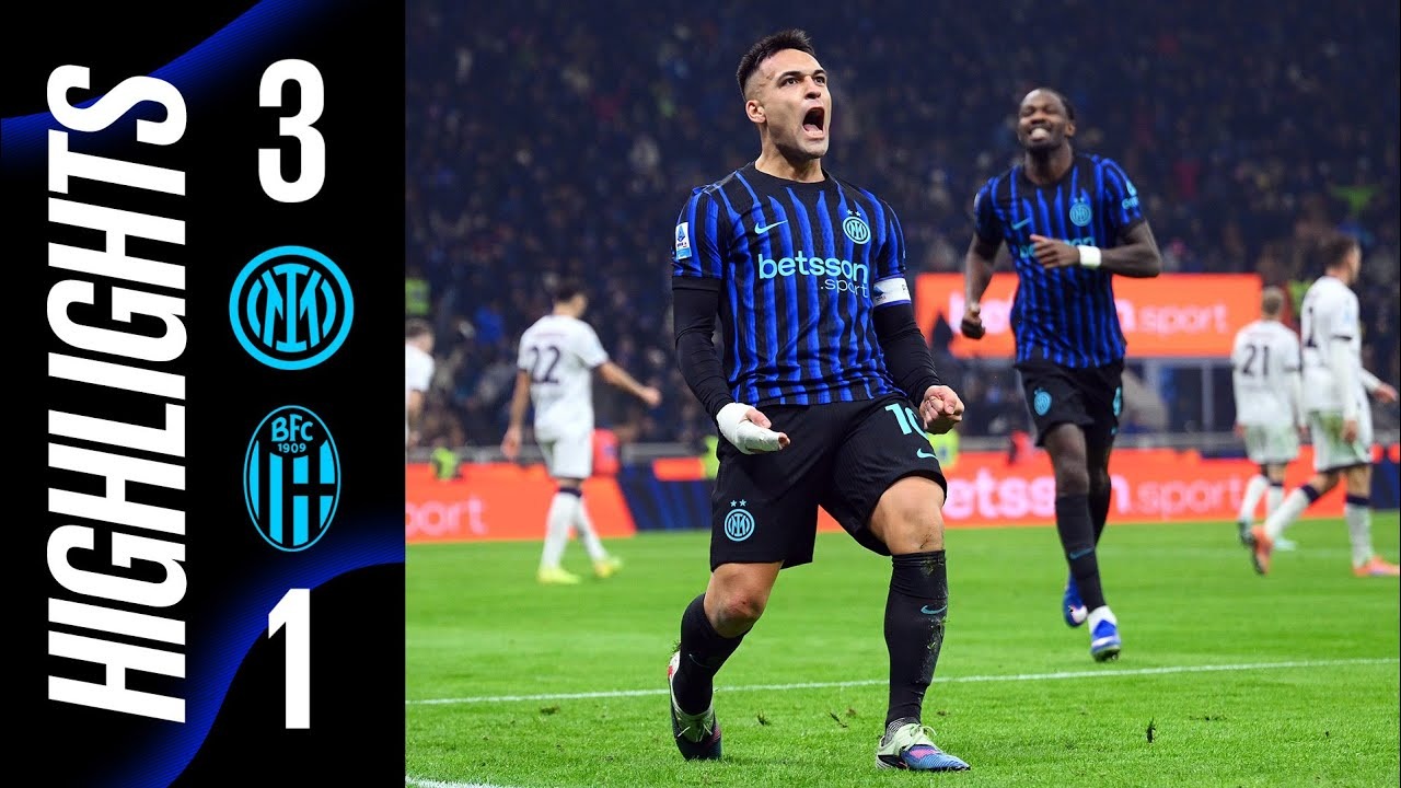 خلاصه بازی اینتر 3-1 بولونیا