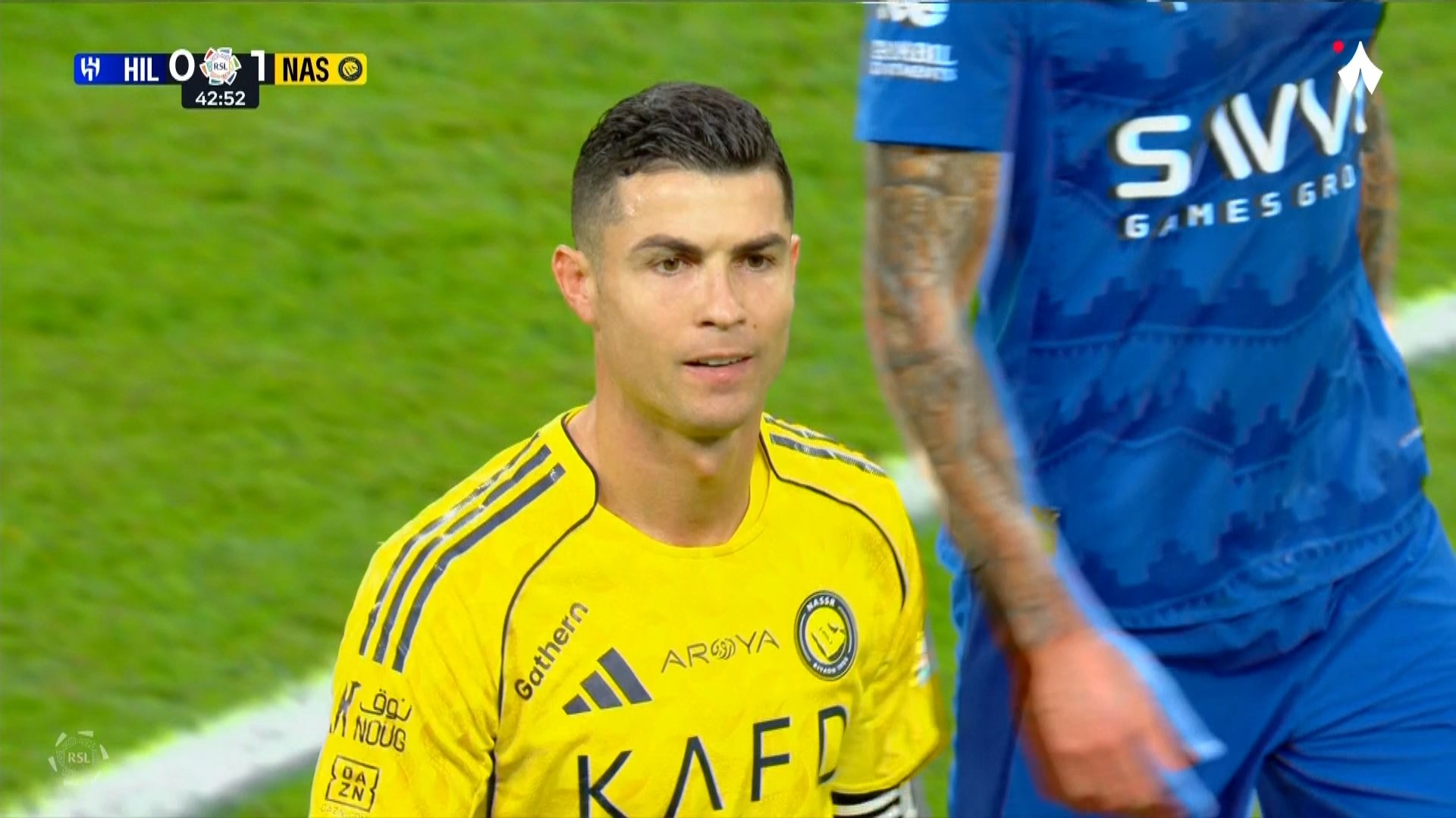 گل اول النصر به الهلال (کریستیانو رونالدو)