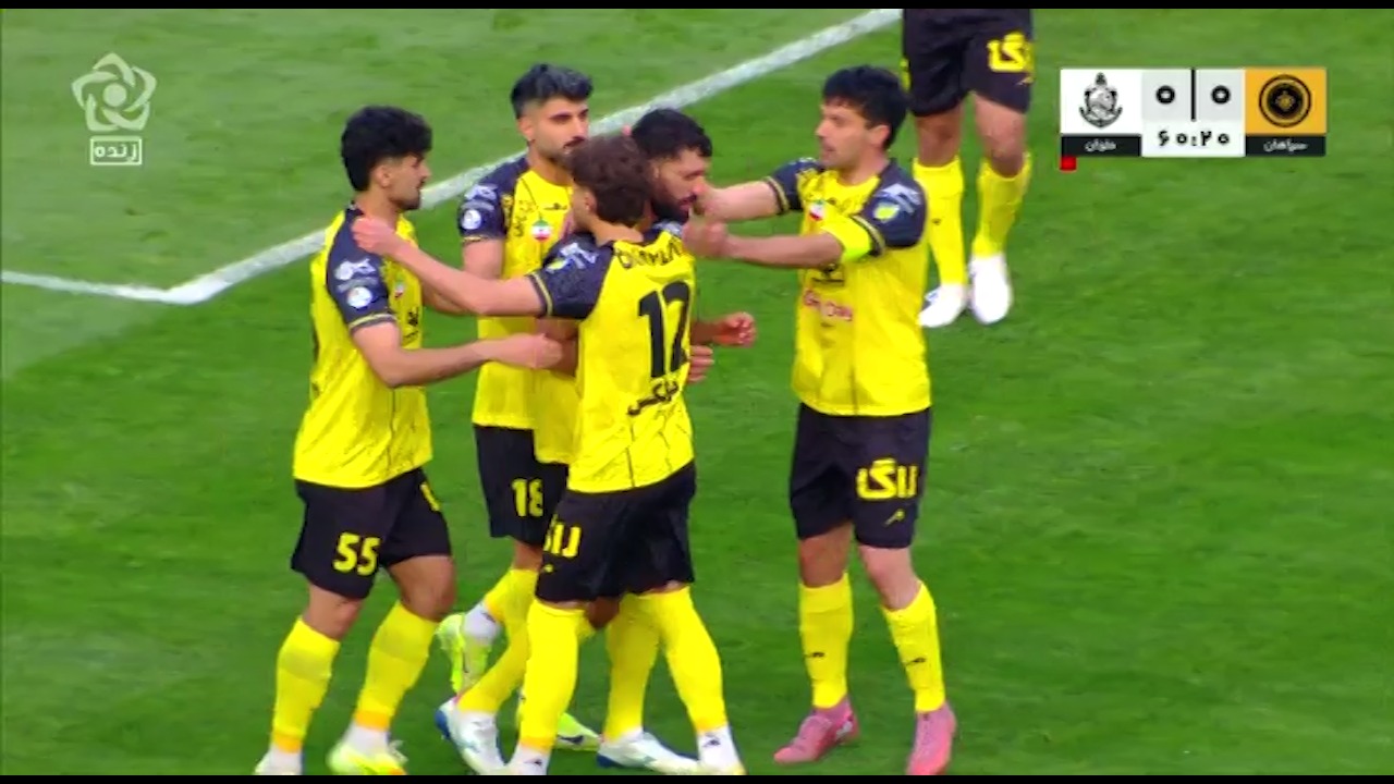 خلاصه بازی سپاهان 0-0 ملوان