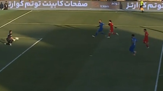 واکنش خوب فرعباسی مانع از گلزنی هاشم نژاد شد