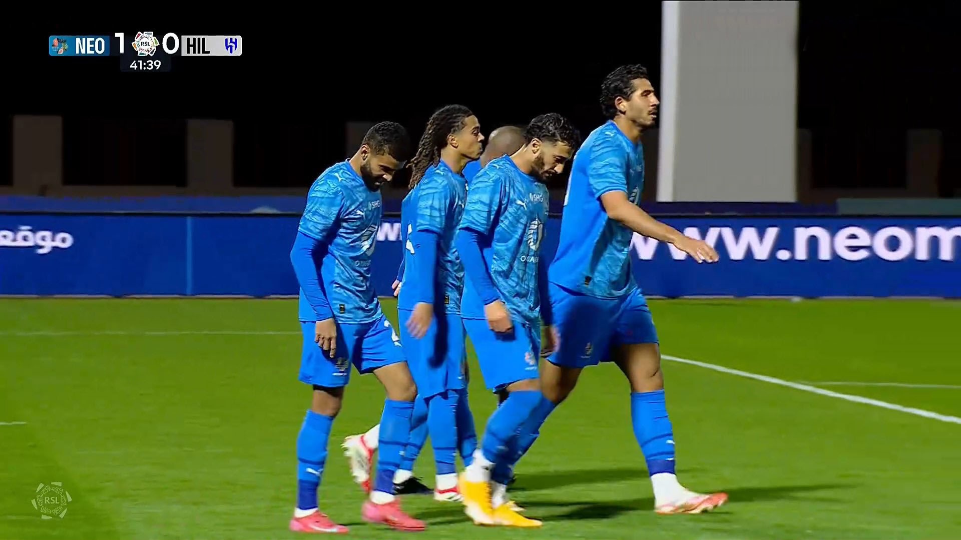 گل اول نئوم به الهلال (محمد البورایک)