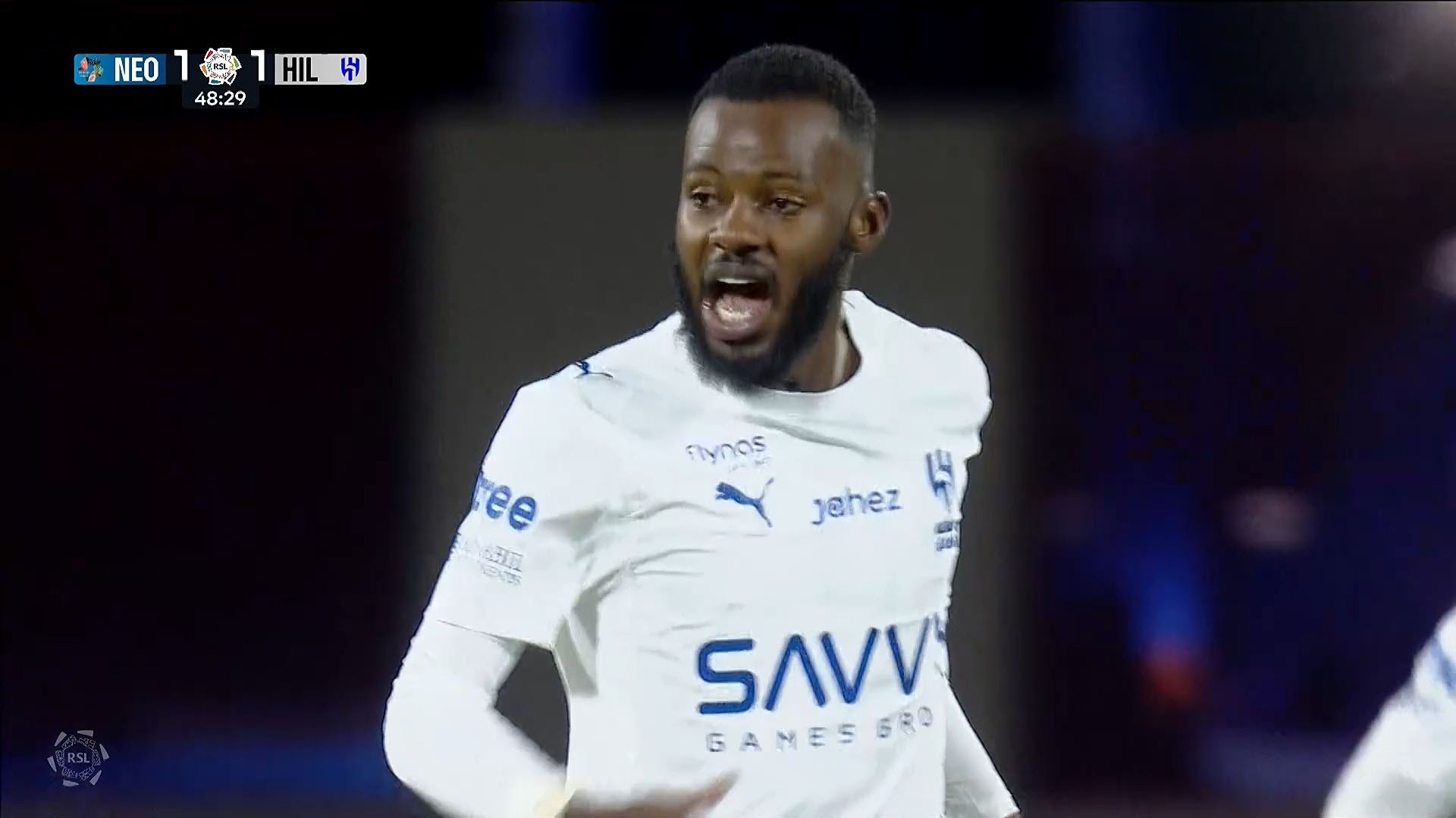 گل اول الهلال به نئوم (التمبکتی)