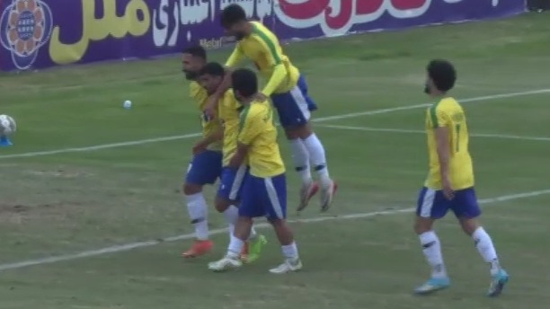 خلاصه بازی صنعت نفت آبادان 4-0 داماش