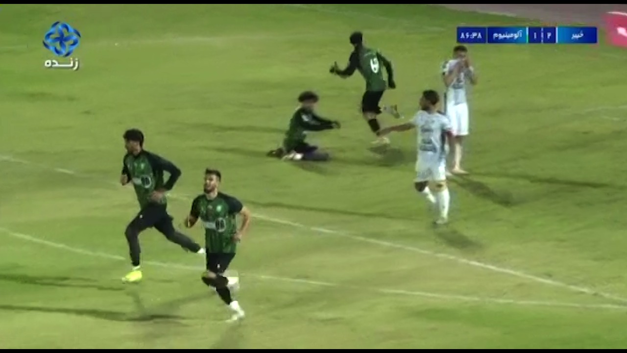 خلاصه بازی خیبر خرم آباد 2-2 آلومینیوم اراک