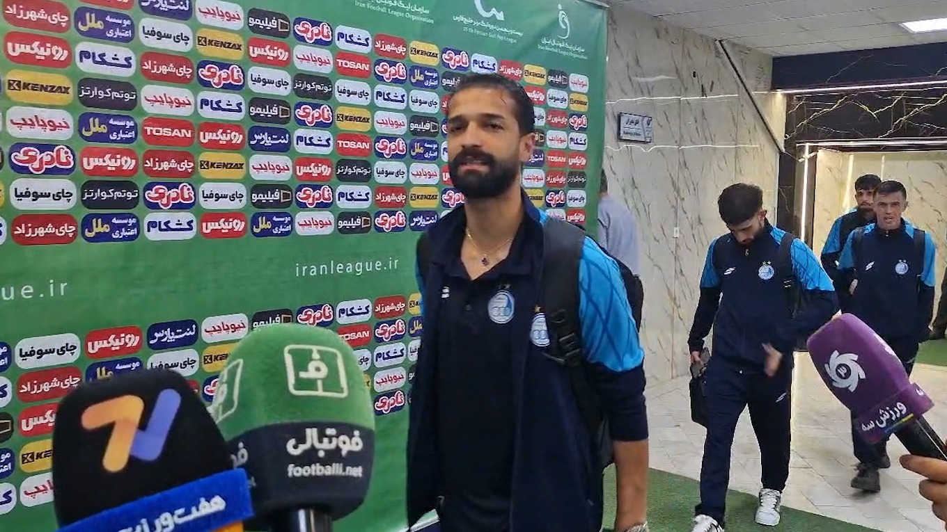 بازیکنان استقلال در پایان بازی با استقلال خوزستان حاضر به گفت و گو با خبرنگاران نشدند
