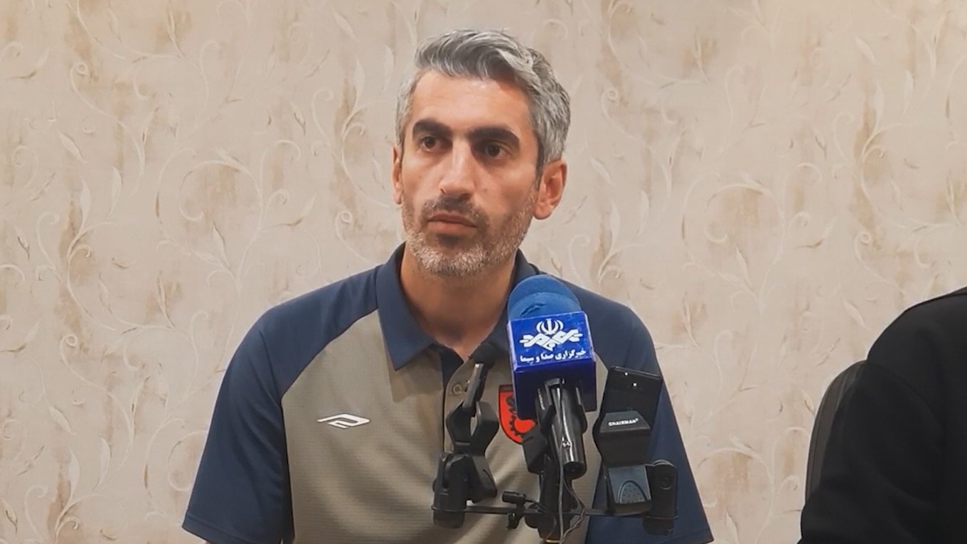 نشست خبری مجتبی جباری سرمربی مس رفسنجان پیش از بازی با ذوب آهن