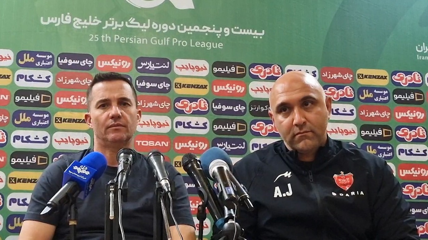 نشست خبری اوسمار ویرا سرمربی پرسپولیس بعد از بازی با چادرملو