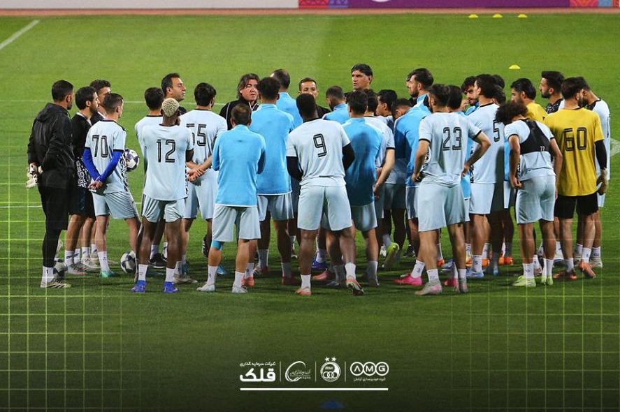 گزارش تصویری/ آخرین تمرین استقلال پیش از تقابل با الحسین