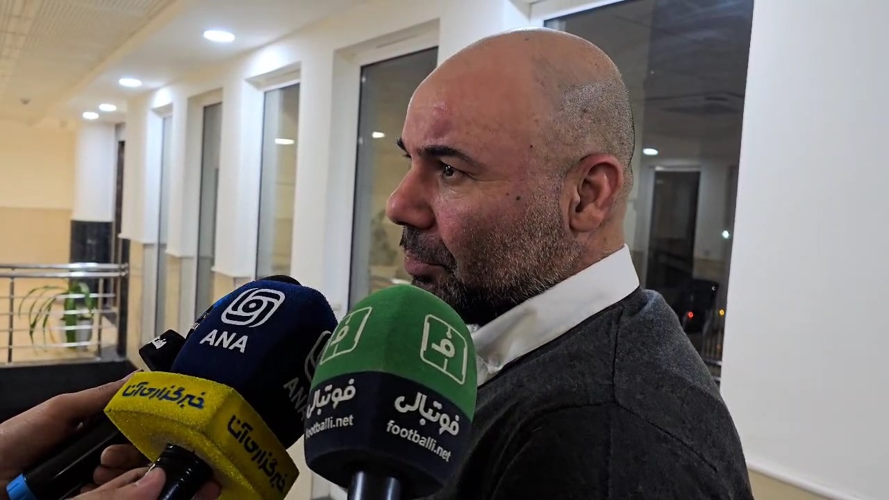 بختیاری‌زاده: می‌توانستیم در نیمه اول گلهای بیشتری بزنیم