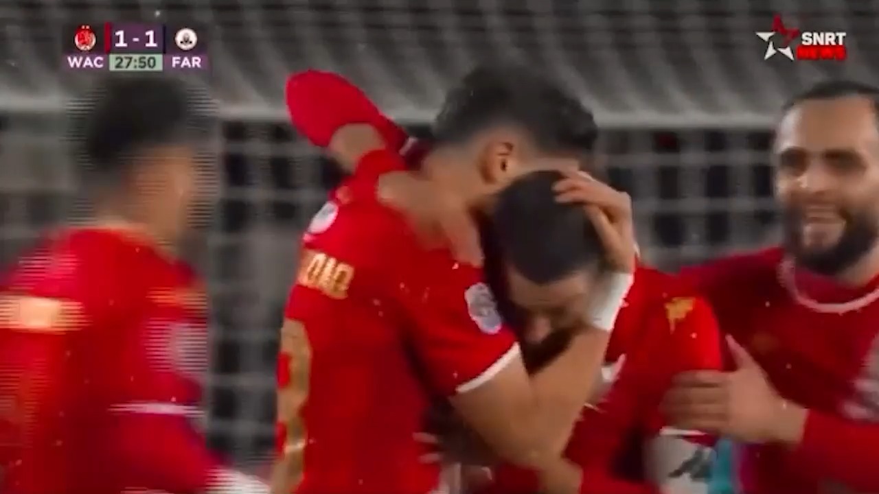 سوپرگل محشر حکیم زیاش در لیگ مراکش!