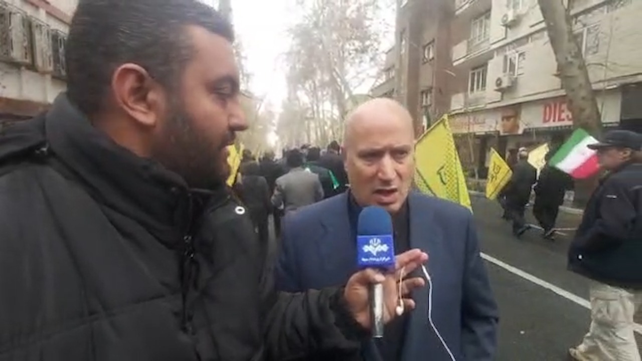 صحبتهای مهدی تاج، رییس فدراسیون فوتبال در راهپیمایی روز جهانی قدس