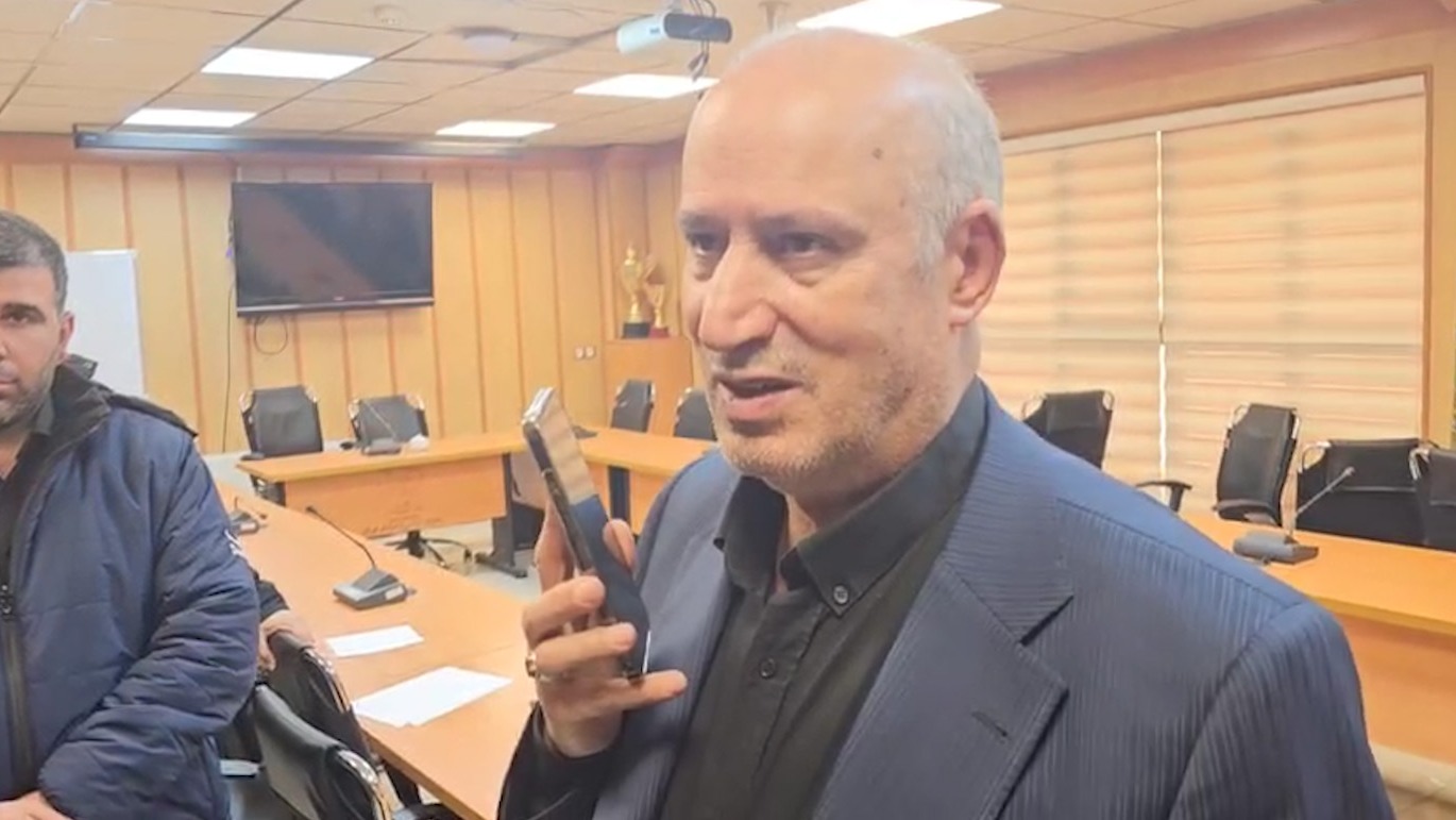 تماس تلفنی تاج با باقر محمدی بعد از تخریب منزلش در حملات هوایی
