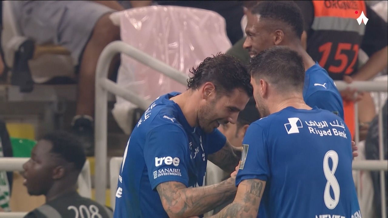گل اول الهلال به الاهلی عربستان (سوپرگل تئو هرناندز)