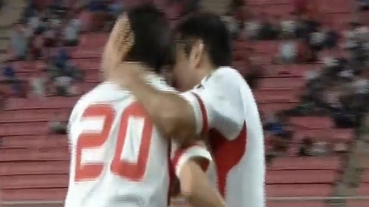 تایلند 0-3 ایران (گلزنی دژاگه، جهانبخش و قوچان نژاد/ سال 1392)