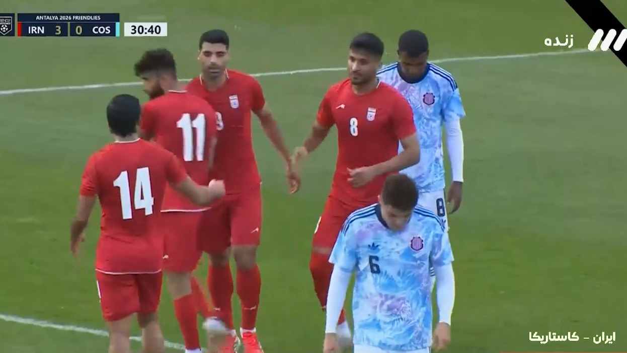 گل سوم ایران به کاستاریکا (محمد محبی)