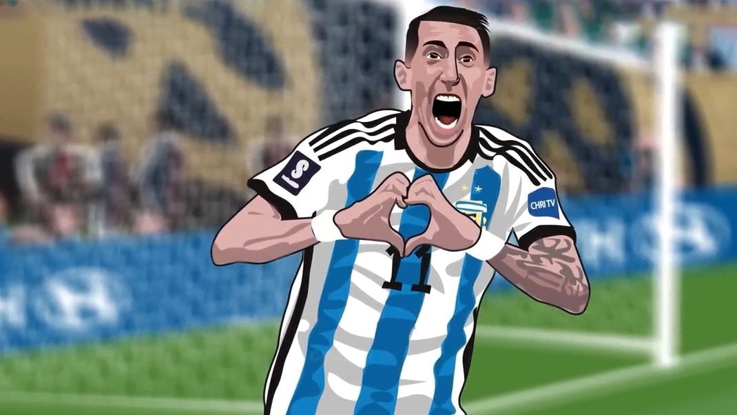 فینال جام جهانی 2022/ گلهای بازی آرژانتین 3-3 فرانسه (پنالتی 4-2) با گزارش جذاب عربی