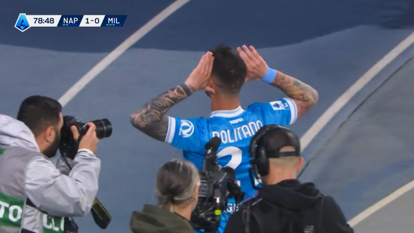 گل اول ناپولی به میلان (متئو پولیتانو)
