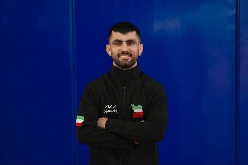 اولین مدال ایران در کشتی فرنگی قهرمانی آسیا صید شد