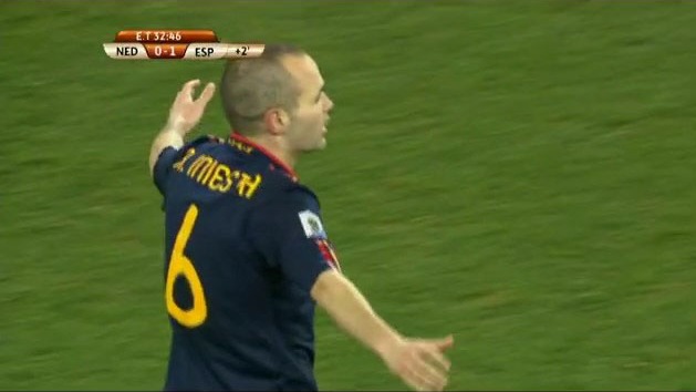 هلند 0-1 اسپانیا (فینال جام جهانی 2010)