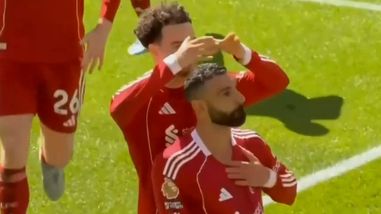 گل اول لیورپول به اورتون (محمد صلاح)