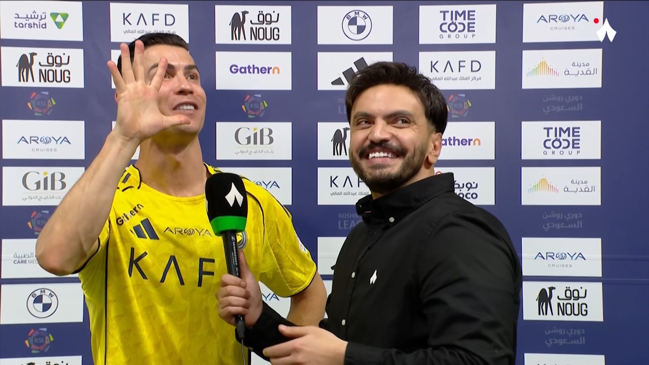 کری رونالدو برای هوادار الاهلی؛ پنج چمپیونزلیگ دارم!