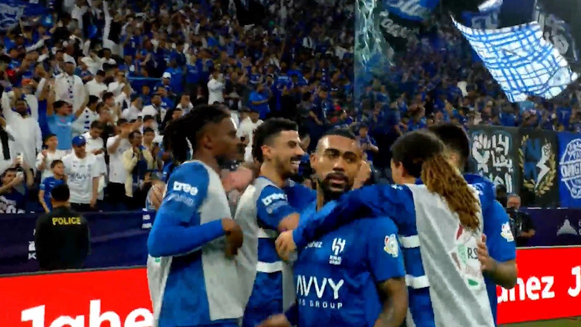 گل دوم الهلال به نئوم (سلطان منداش)