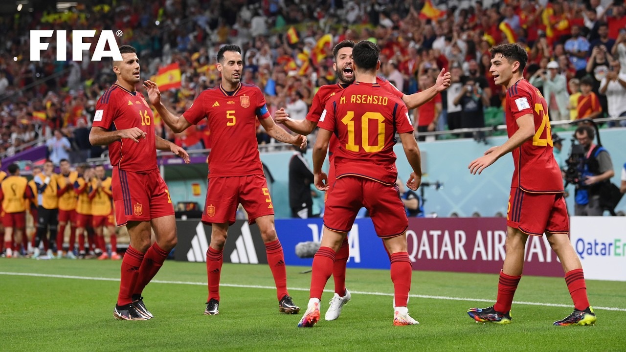 اسپانیا 7-0 کاستاریکا (جام جهانی 2022)