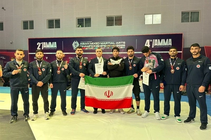 تیم ملی MMA ایران و کسب 11 مدال آسیایی