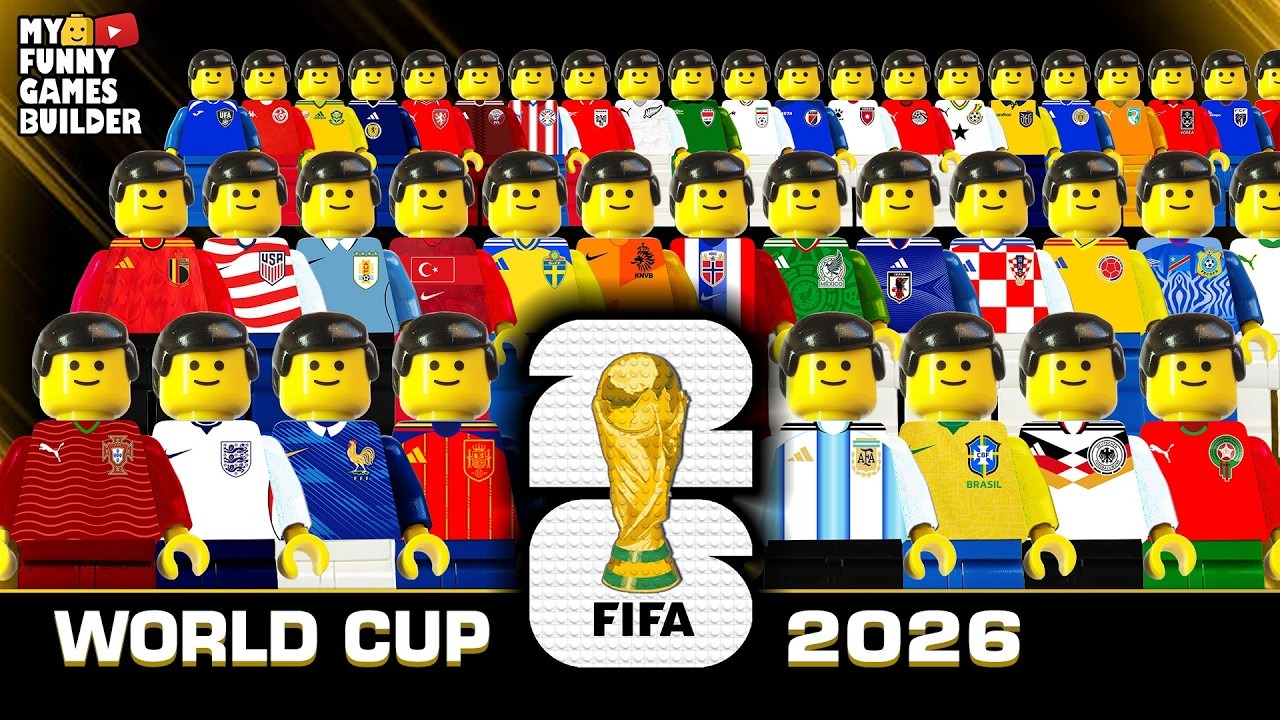 پیش نمایش جام جهانی 2026 به روایت لگو