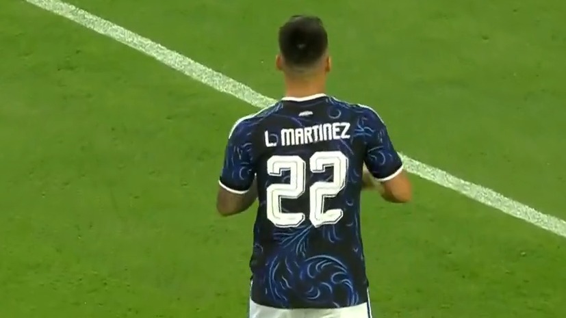 گل اول آرژانتین به هندوراس (لائوتارو مارتینز)