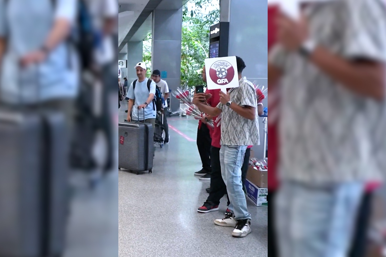 حضور پرشور هواداران قطر در جام جهانی