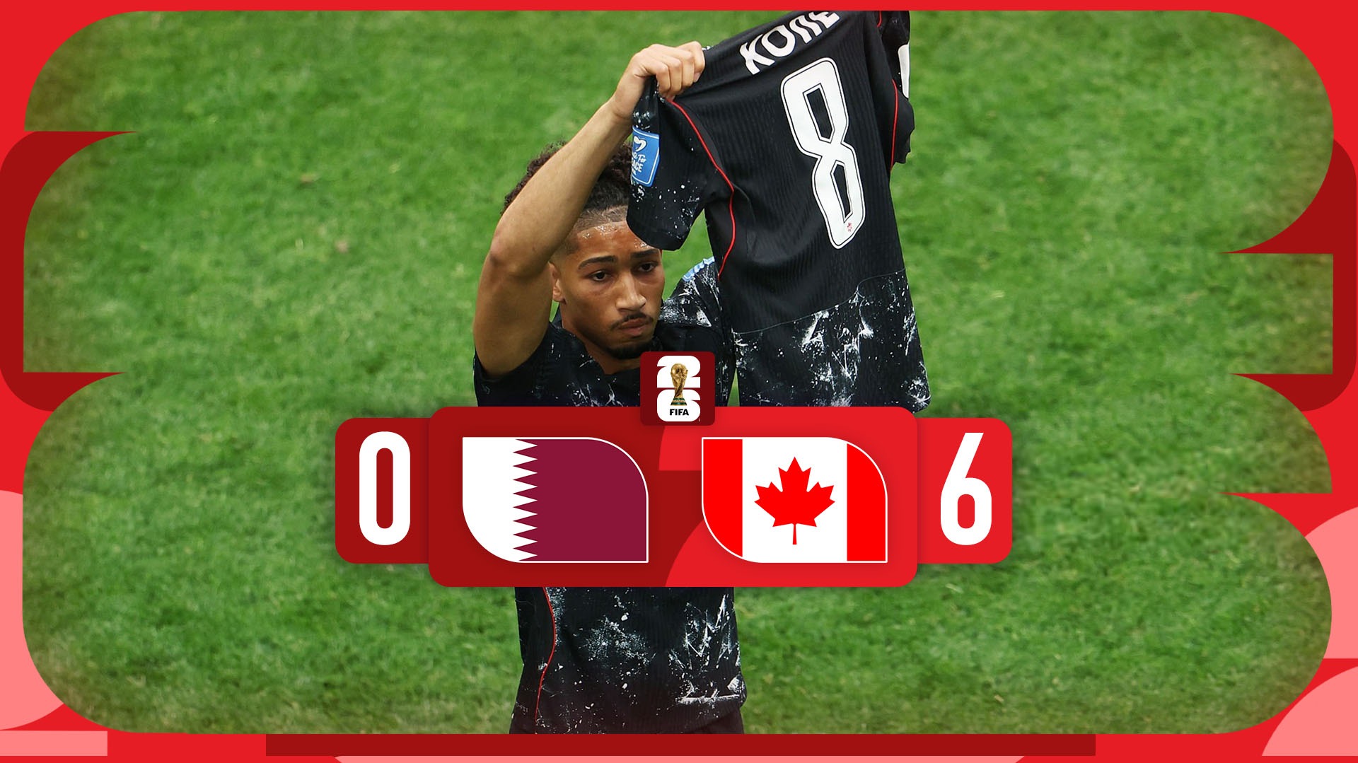 خلاصه بازی کانادا 6-0 قطر؛ آبروریزی عنابی‌ها در جام جهانی!