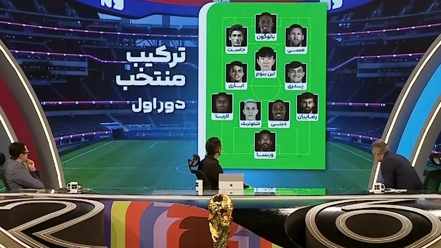 تیم منتخب دور اول مرحله گروهی جام جهانی 2026 با حضور رامین رضاییان