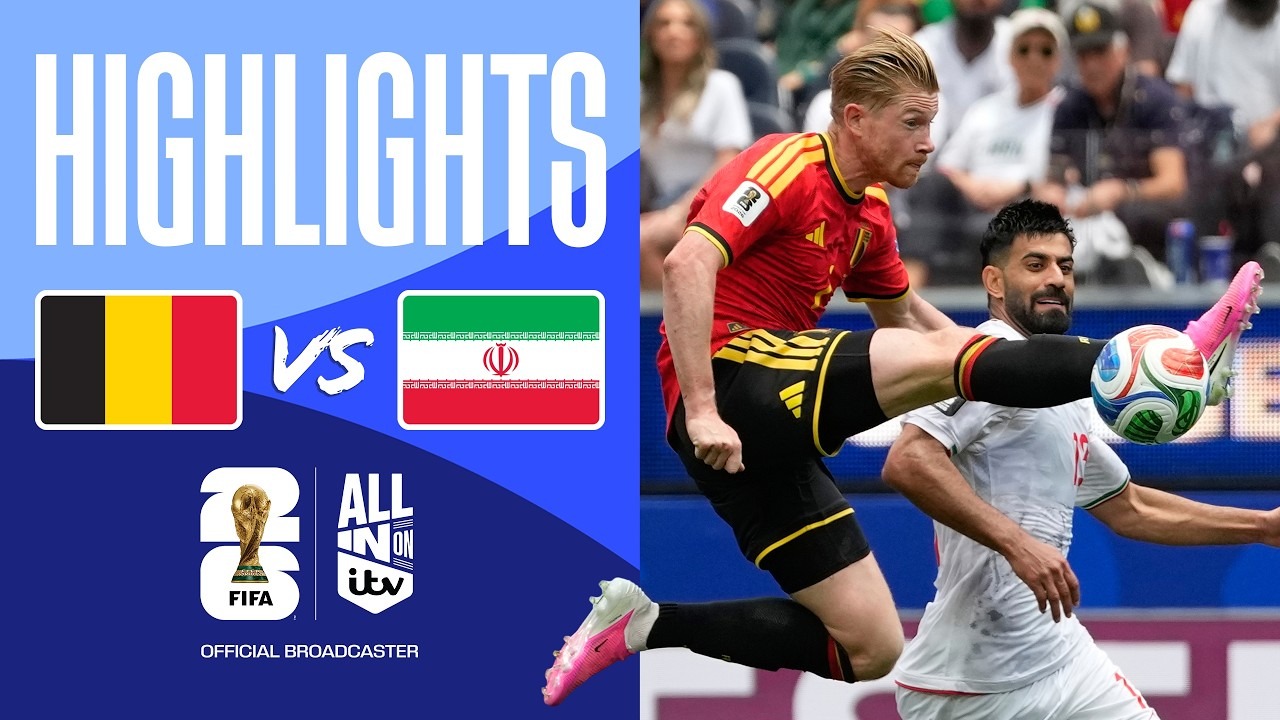 خلاصه بازی بلژیک 0-0 ایران (گزارش انگلیسی)