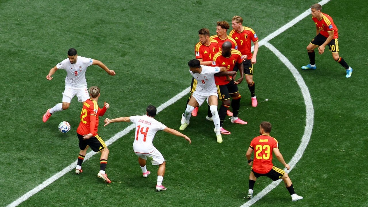بازی کامل ایران 0-0 بلژیک