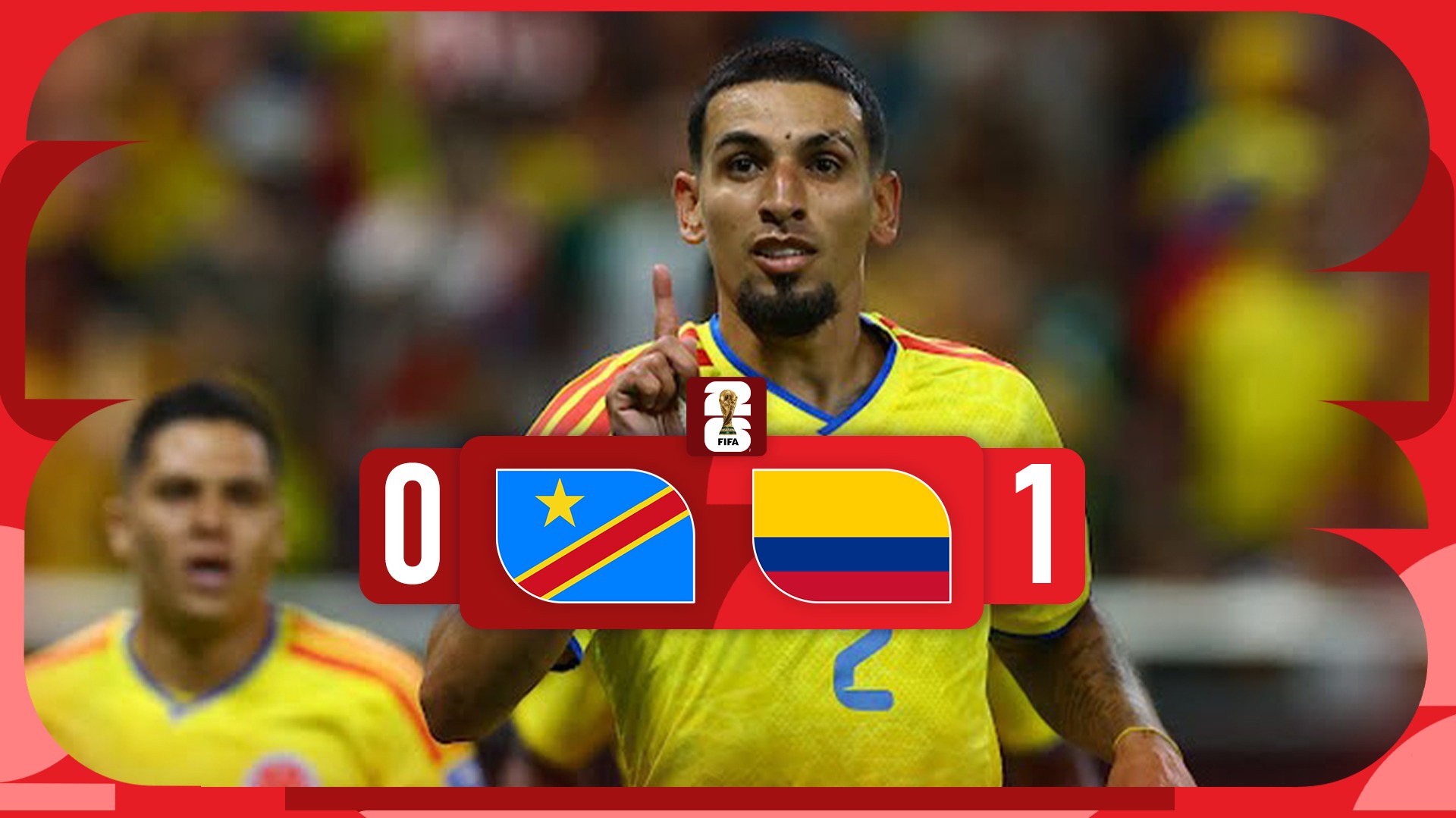 خلاصه بازی کلمبیا 1-0 کنگو