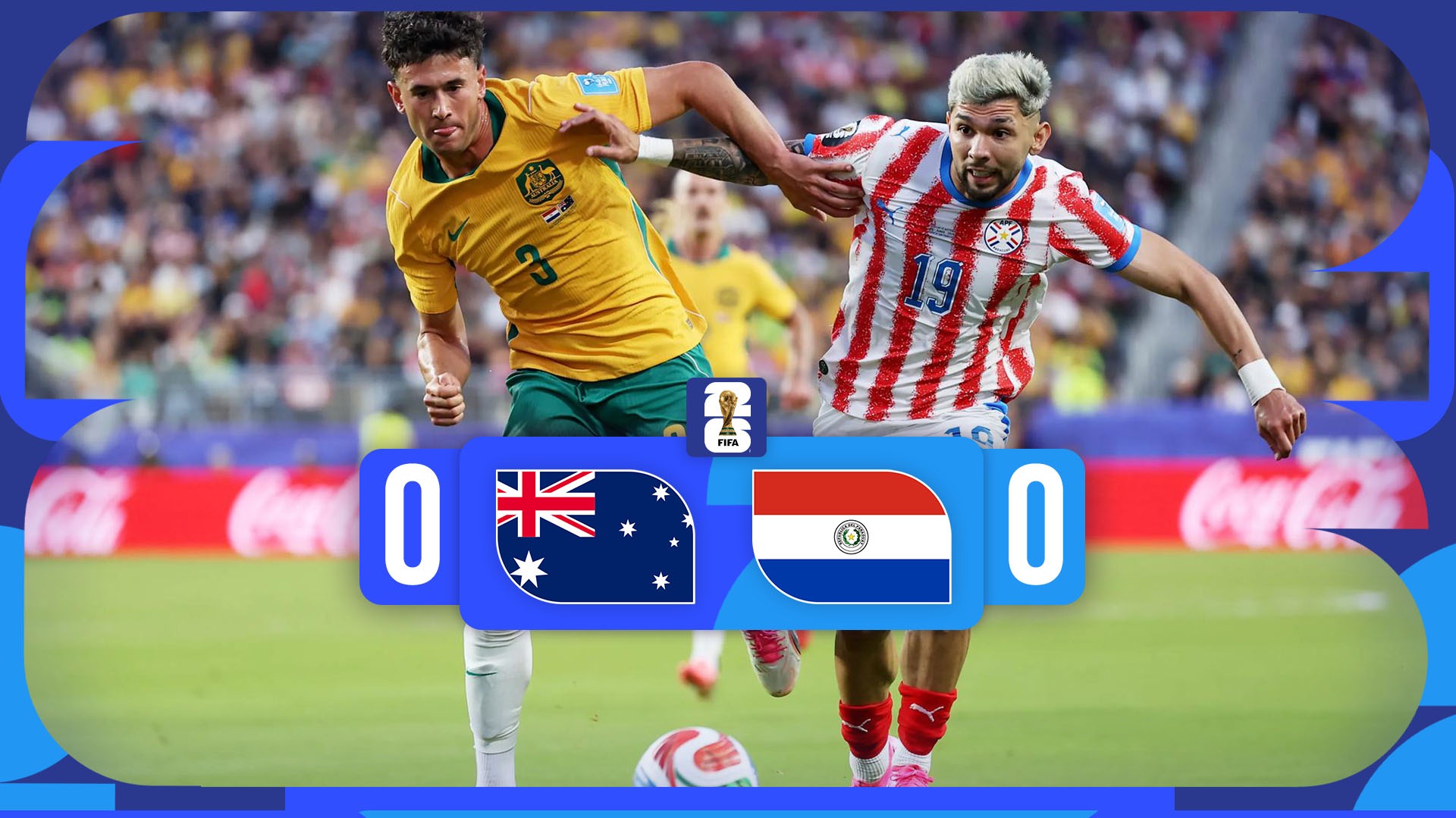 خلاصه بازی پاراگوئه 0-0 استرالیا