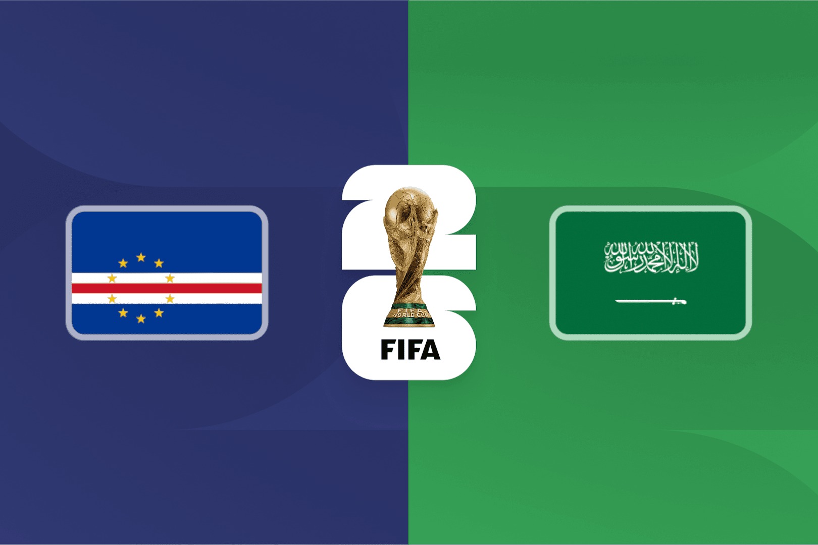 کیپ ورد - عربستان سعودی؛ با یک برد جاودانه شو!
